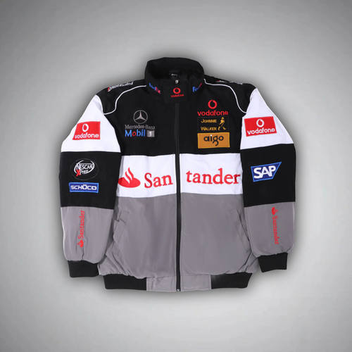 MERCEDES RACING JACKET (GRAY)