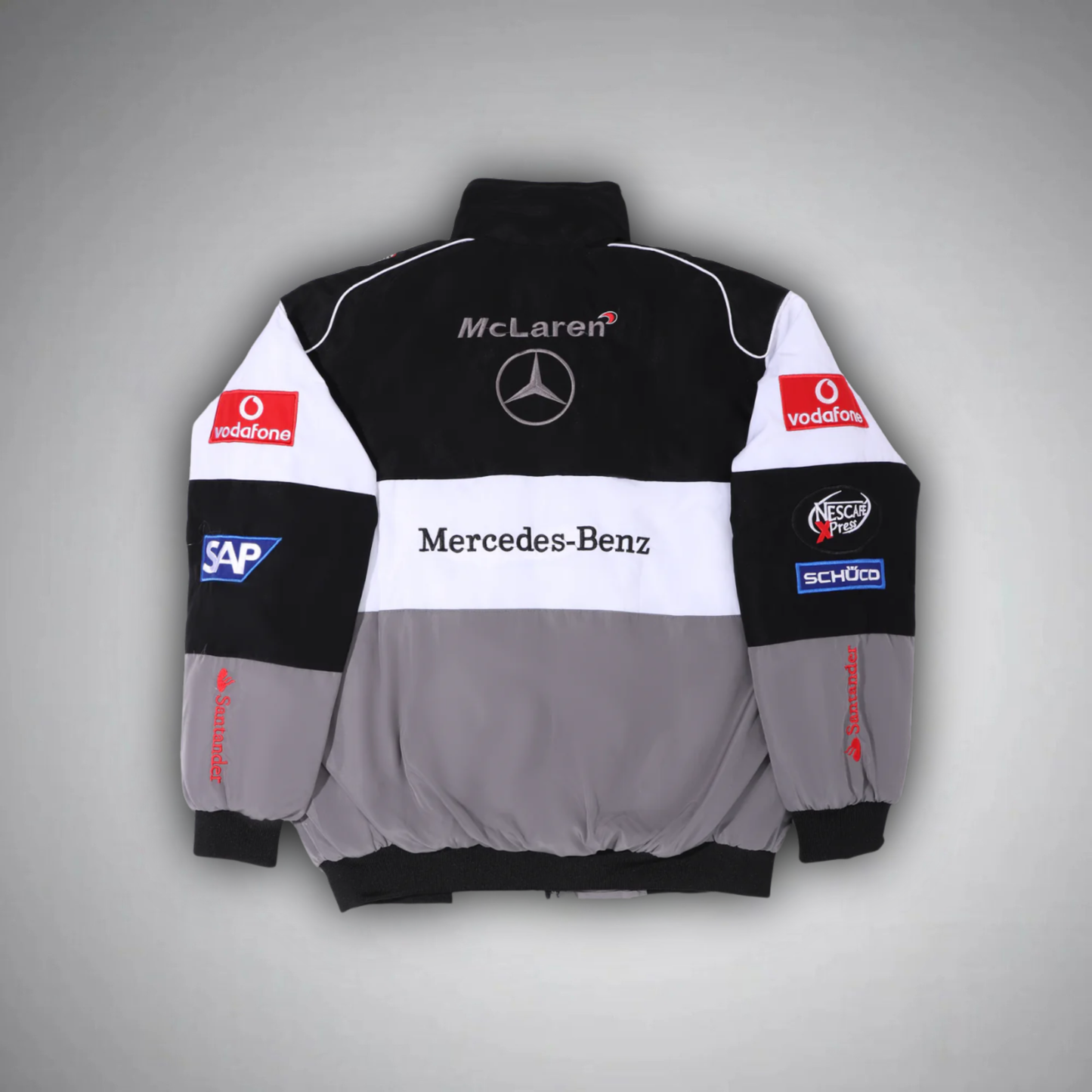 MERCEDES RACING JACKET (GRAY)
