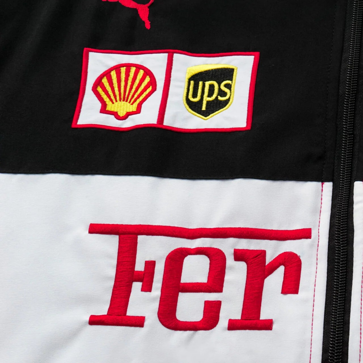 FERRARI RACING JACKET (WHITE)