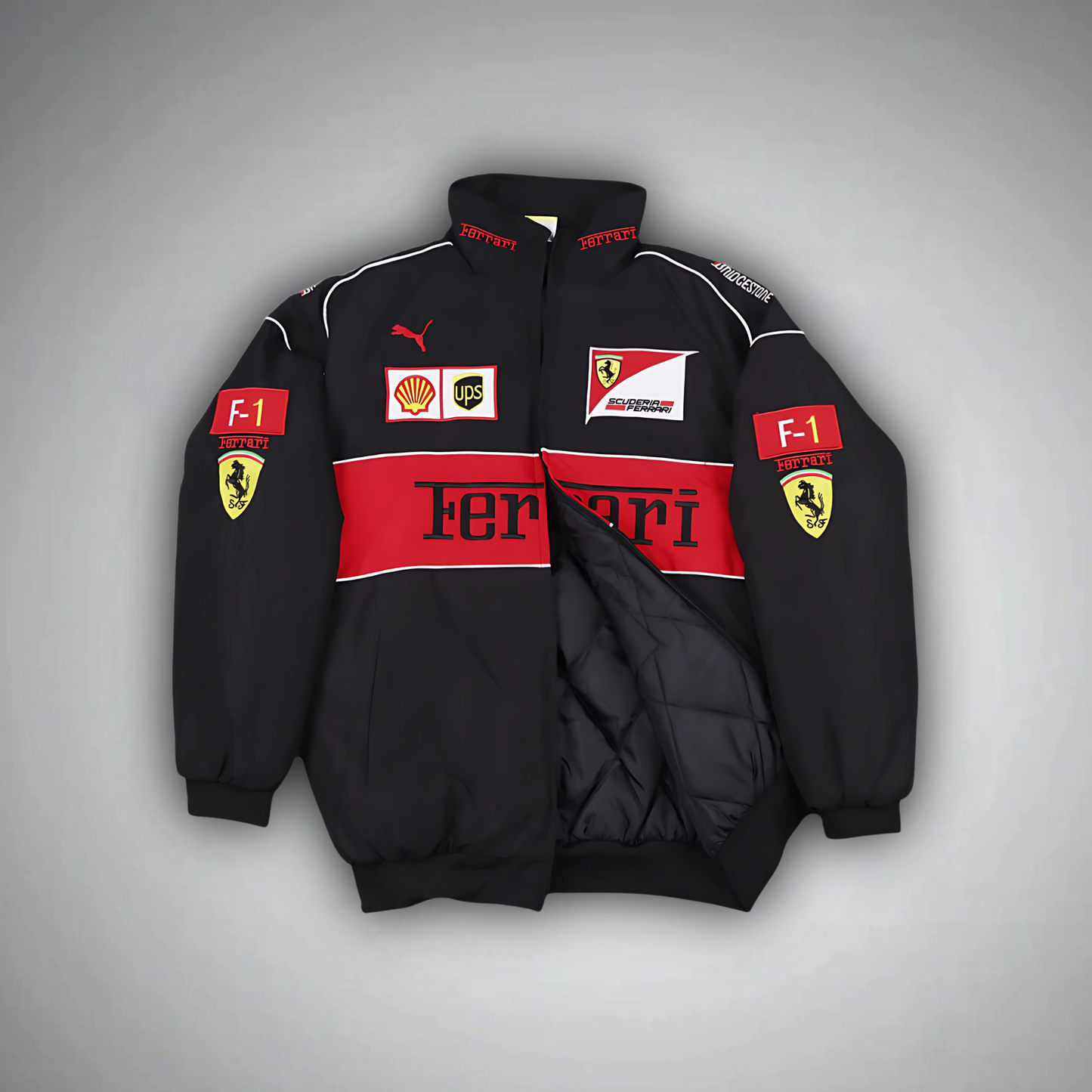 FERRARI RACING JACKET (BLACK)