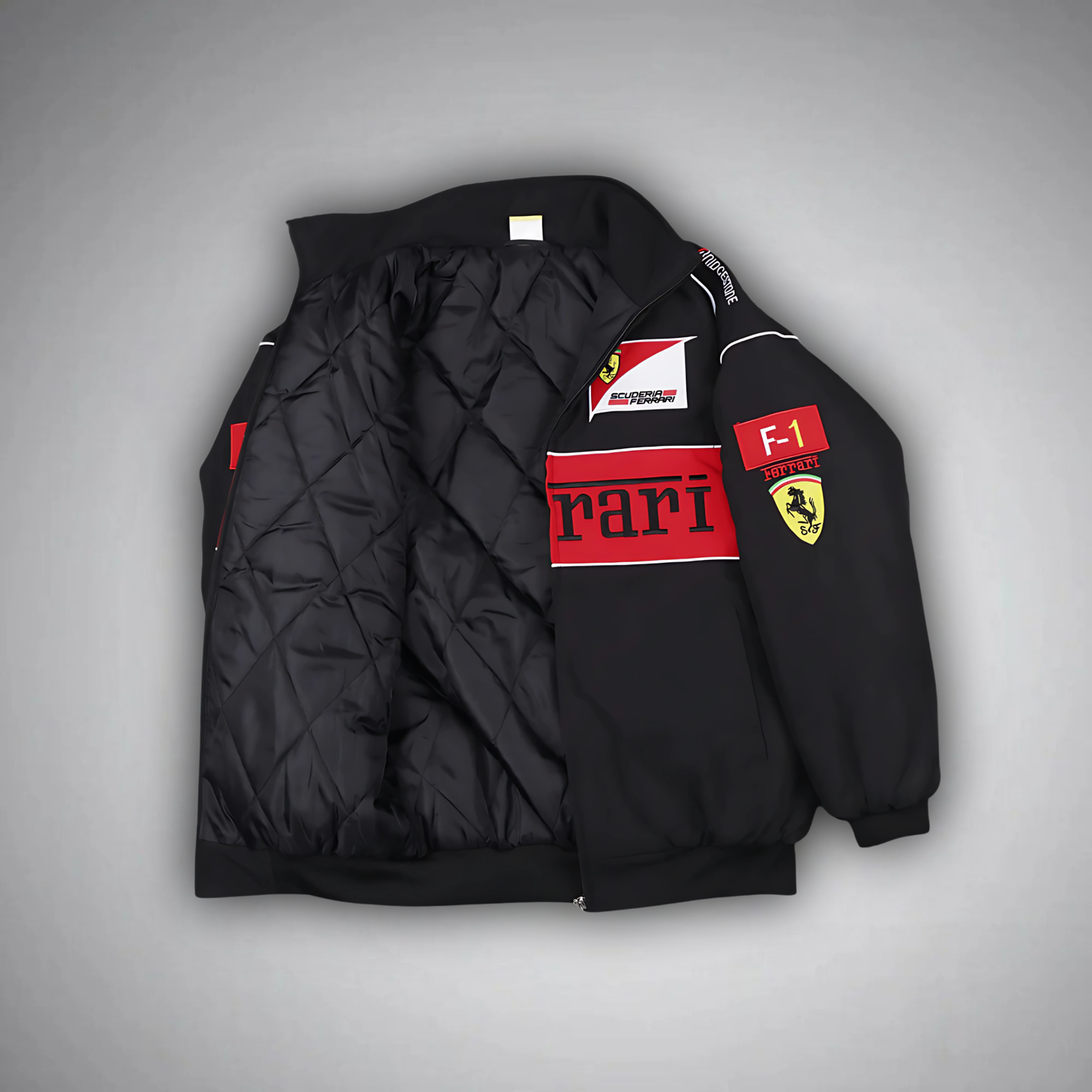 FERRARI RACING JACKET (BLACK)