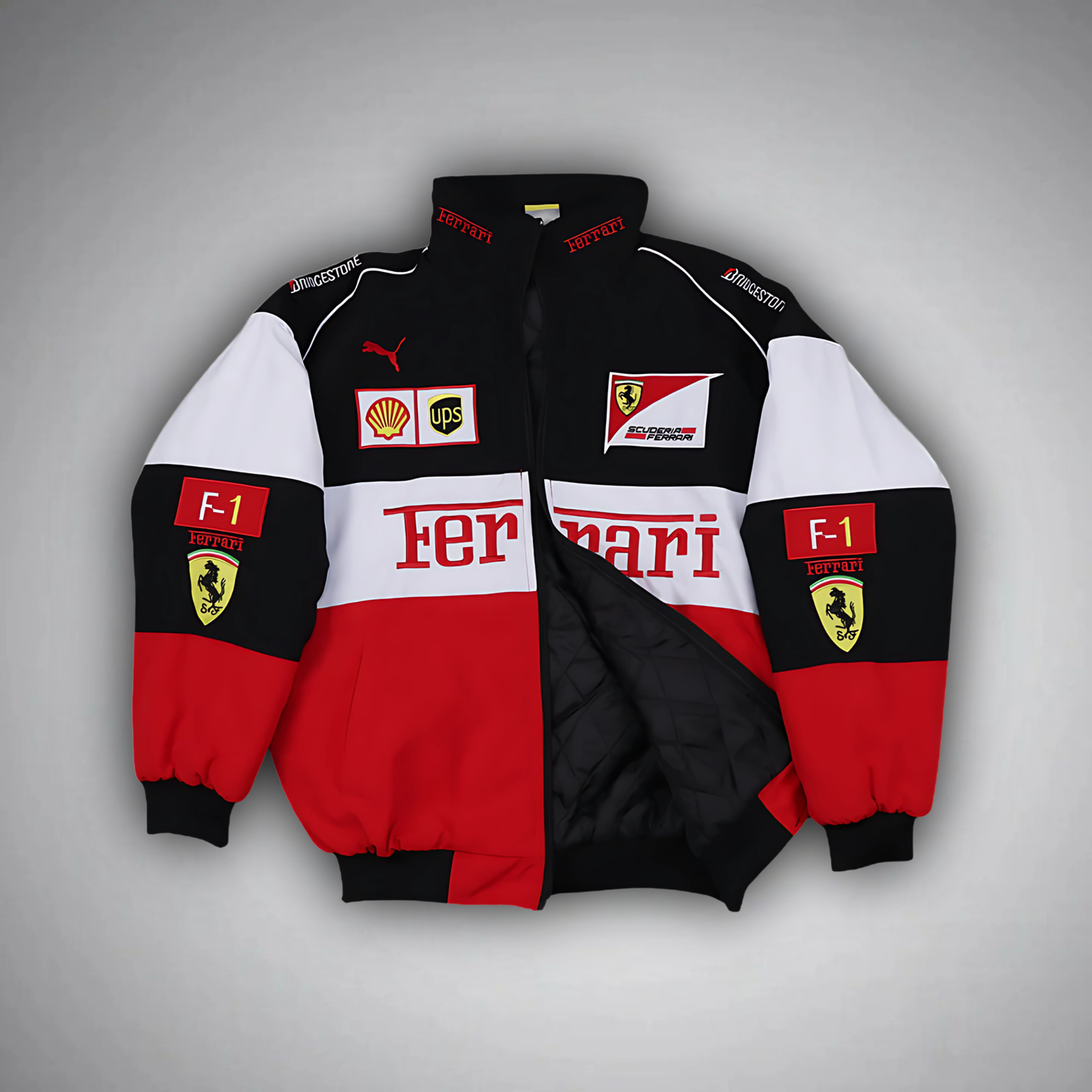 FERRARI RACING JACKET (WHITE)