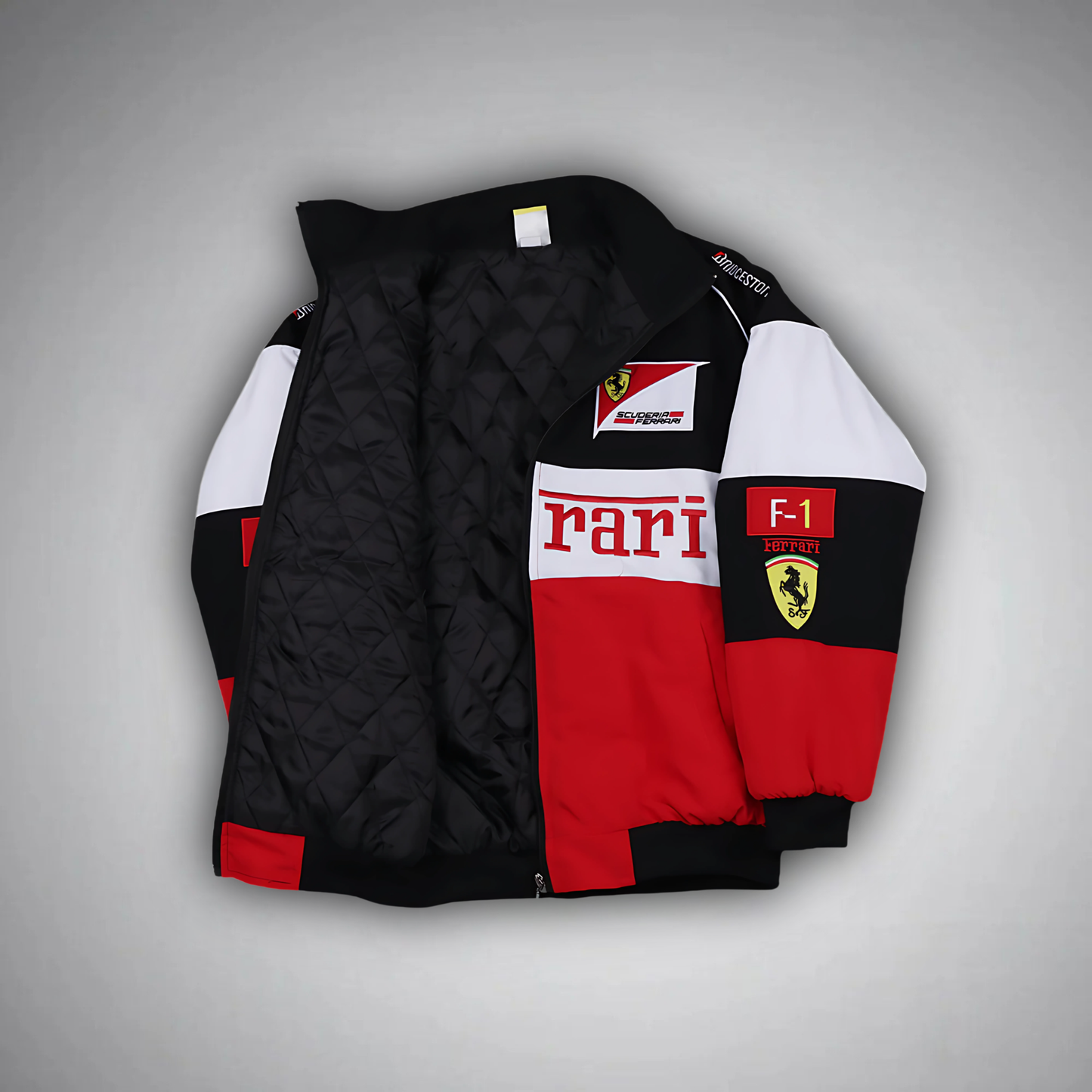 FERRARI RACING JACKET (WHITE)