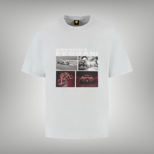 Scuderia Ferrari Grey T-Shirt