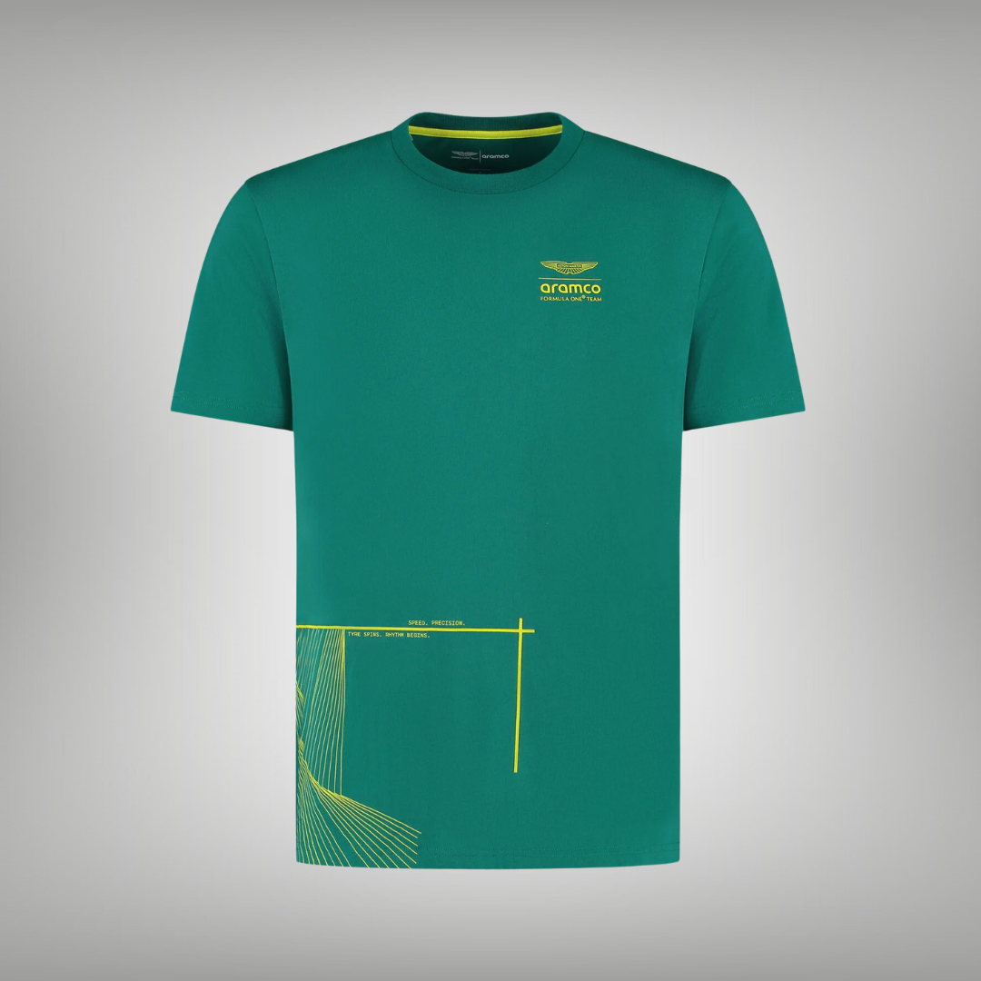 Aston Martin F1 Team Graph Graphic T-shirt