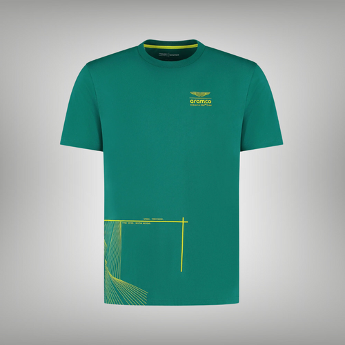 Aston Martin F1 Team Graph Graphic T-shirt