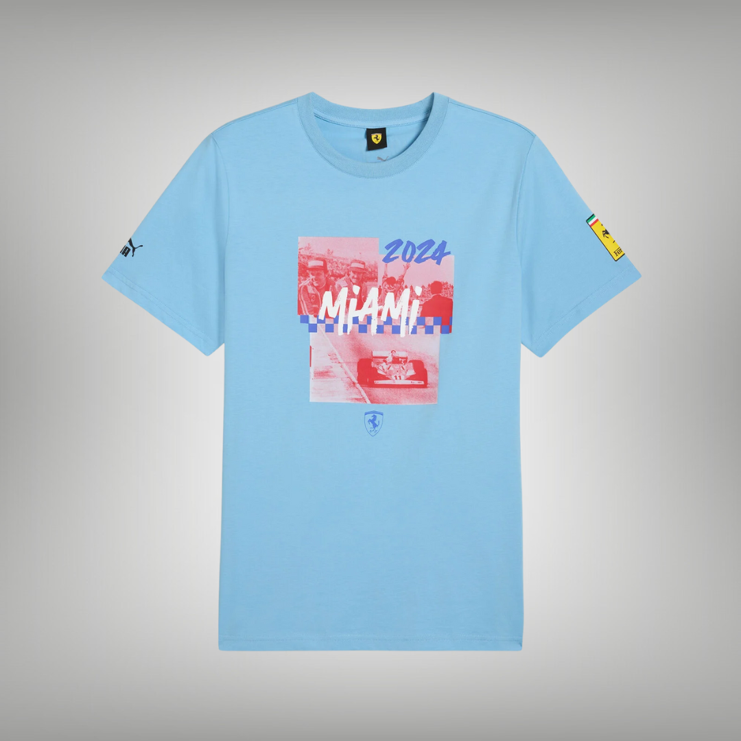 Scuderia Ferrari F1 2024 Miami GP T-shirt