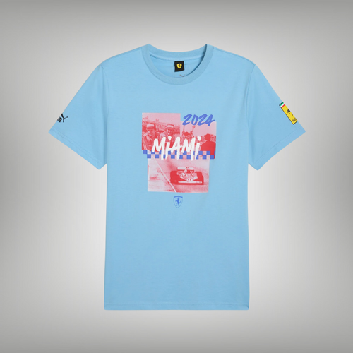 Scuderia Ferrari F1 2024 Miami GP T-shirt