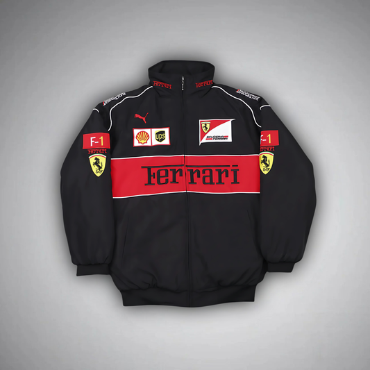 FERRARI RACING JACKET (BLACK)