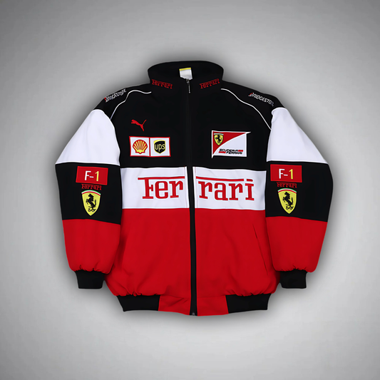 FERRARI RACING JACKET (WHITE)