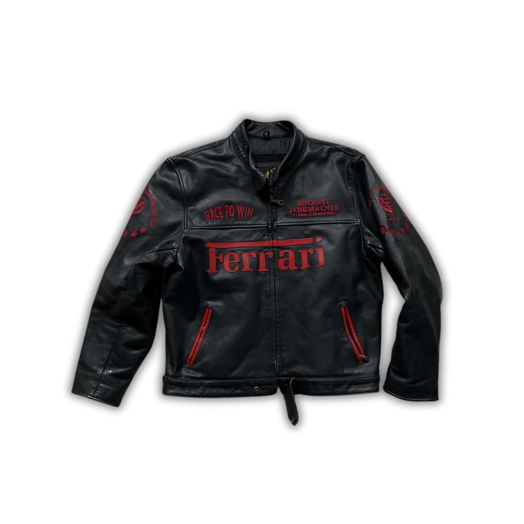 Ferrari " Fantasma" Leather Jacket