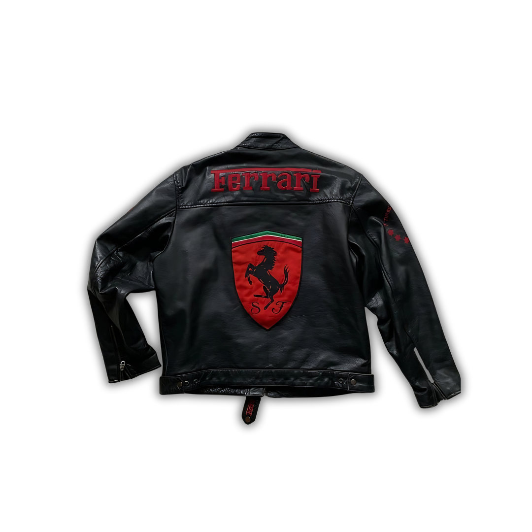 Ferrari " Fantasma" Leather Jacket