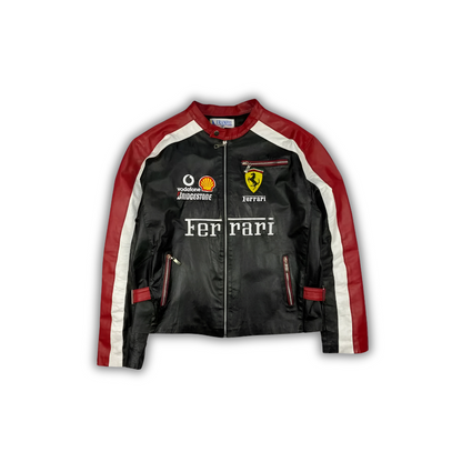 Ferrari "Cavallino" Leather Jacket