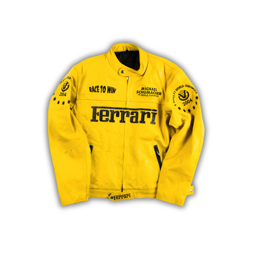 Ferrari "Aurelio" Leather Jacket