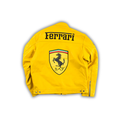 Ferrari "Aurelio" Leather Jacket