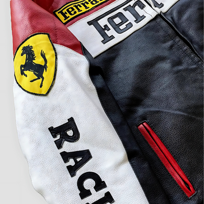 Ferrari "Noblezza" Leather Jacket